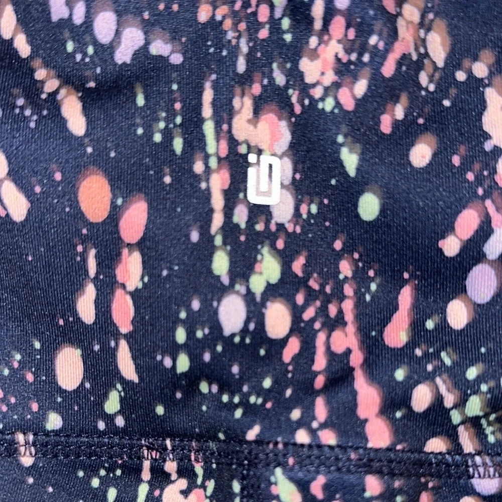 Ideology Black and Pink Performance Leggings - Picture 6 of 6
